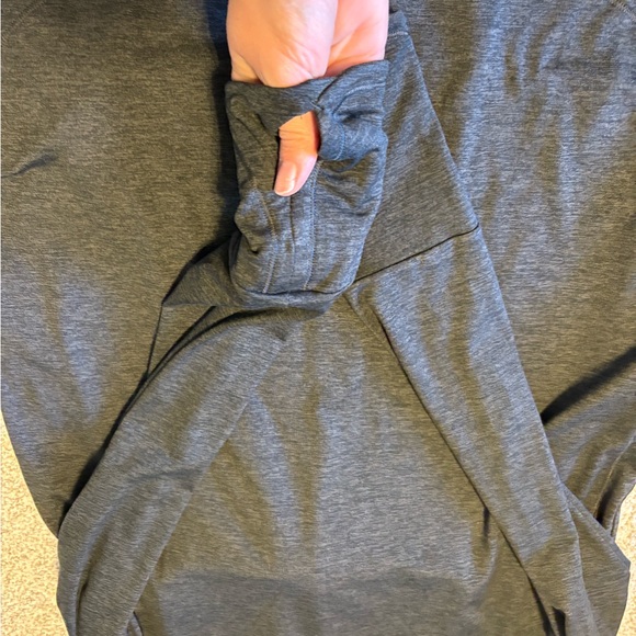Athleta Uptempo Charcoal Gray Hoodie Size small - Picture 7 of 7